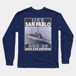 USS SAN PABLO - BLOCK Long Sleeve T-Shirt